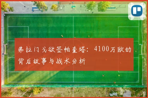 弗拉门戈欲签帕奎塔：4100万欧的背后故事与战术分析